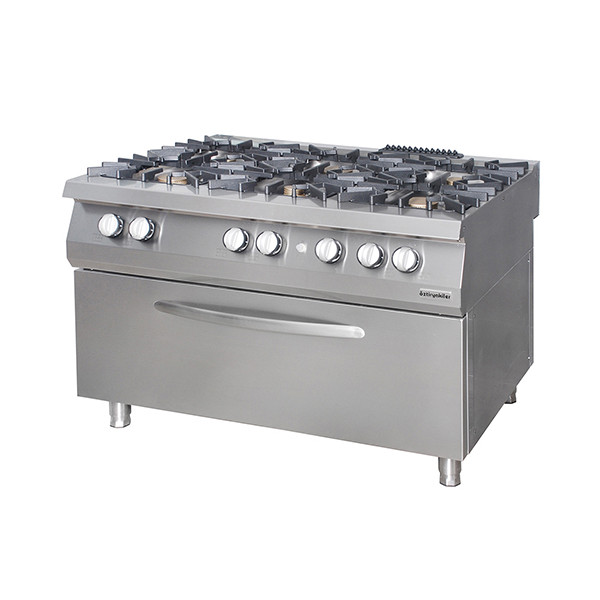 Плита газовая с духовым шкафом Ozti OSOGF 12070 SLS