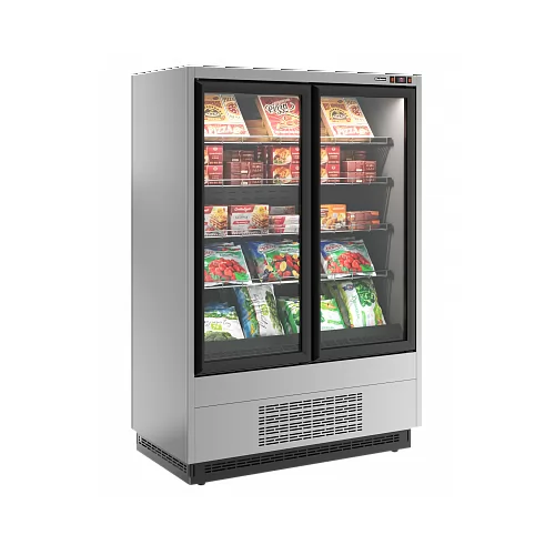 Витрина холодильная Carboma FC20-07 VL 1,0-1 0300 STANDARD фронт X5L (9006-9005) Cube 2